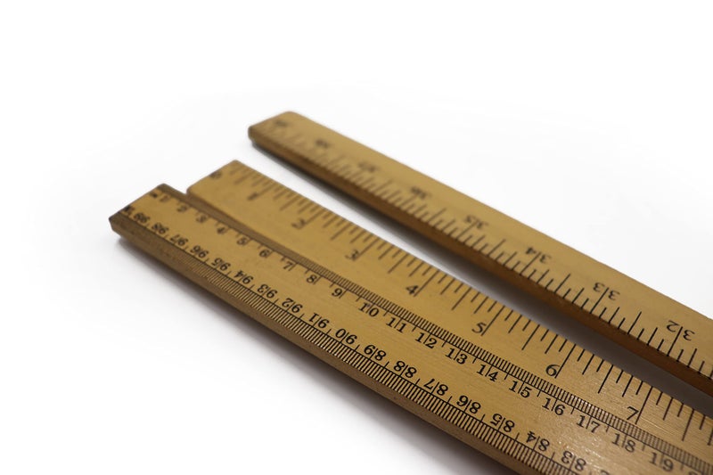 SCIENCENT WITH DEVICE (Pack of 10) 39" Wood Double-Sided Meter Stick Yardstick/Meterstick Ruler 39 Inches 100 Centimeters Thick High Quality Sticks - Image 3